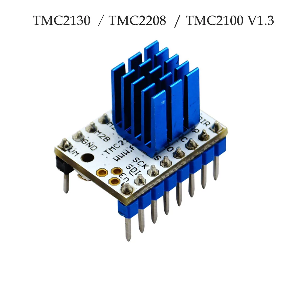 TMC2130 tmc2208 TMC2100 V1.3 шаговый двигатель бесшумный драйвер StepStick бесшумный отличная стабильная защита для деталей 3D-принтера