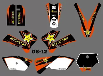 

H2CNC GRAPHICS & BACKGROUND DECAL STICKER Kits For KTM SX 85 SX85 2006 2007 2008 2009 2010 2011 2012