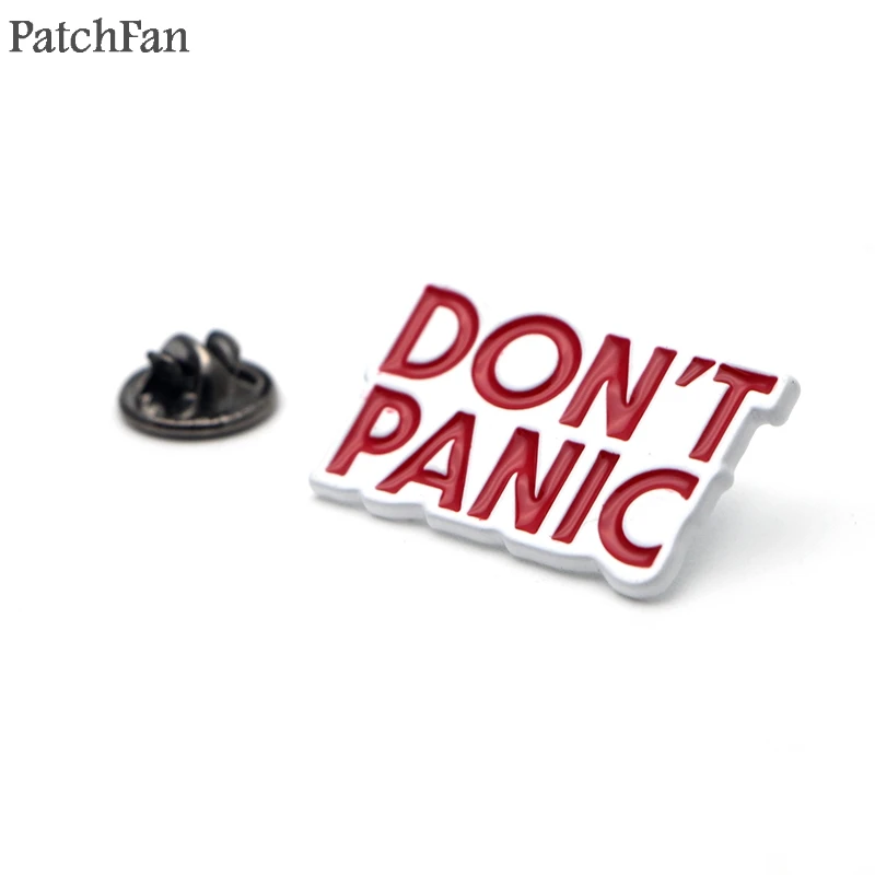 A0669 Patchfan в HITCHHIKER'S руководство по Галактике цинка шпильки para рубашка пальто
