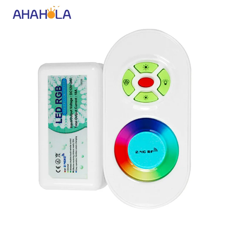 

2.4g rf mi light controller dimmer 12/24V milight remote touch control rgb/color temperature/single color led strip light lamp