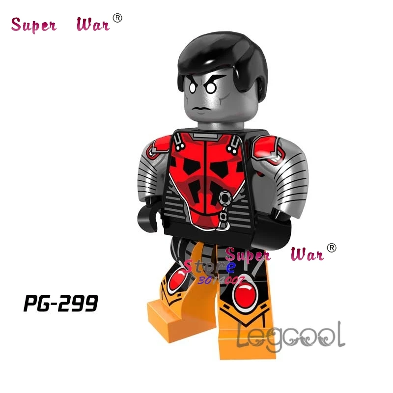 

1PCS model building blocks action superheroes Colossus bricks Marvel DC Comics diy toys for children gift