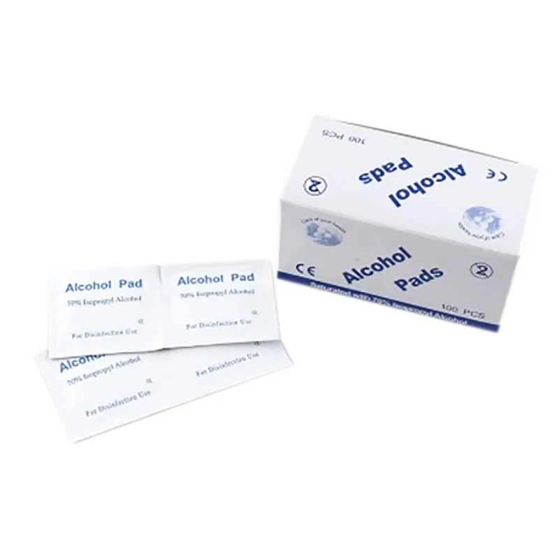 “ Toalhetes de Algodão Limpo 100 Pcs Médicos Descartáveis