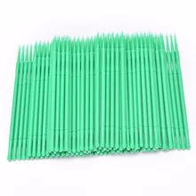 100 шт./компл. одноразовые косметические ватные палочки для наращивания ресниц Мини отдельных аппликаторы для дома тушь для ресниц кисти хлопок мягк тампон