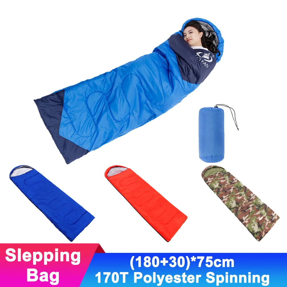 

Portable 1kg Travel Camping Envelope Sleeping Bag Outdoor Waterproof Sleep Beds Compression Lightweight Hiking Sleeping Bag