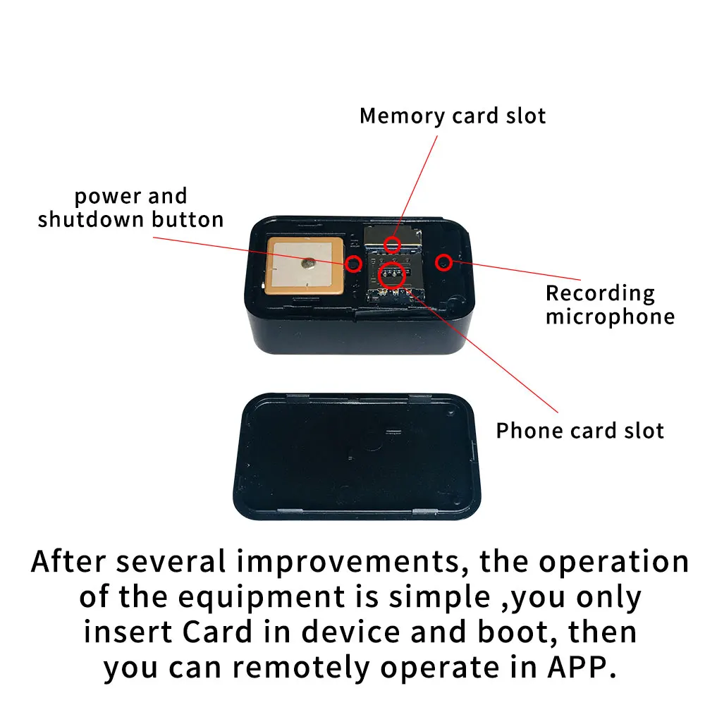E QD10 mini GPS tracker precise positioning pet loss prevention GPS car anti-theft hidden GPS locator