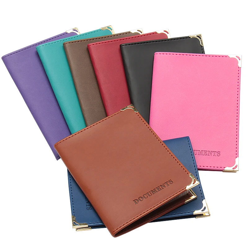 

2019 NewBlack Russian Classic Style Auto Driver License Bag PU Leather Cover for Car Driving Documents Card Credit Holder