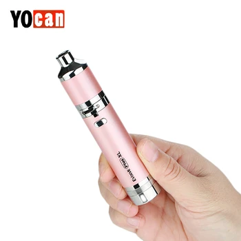 

Original Yocan Evolve Plus XL Wax Vape Kit 1400mah Evolve Plus Starter Kit Wax Vaping Dry Herb Vaporizer Better Taste E-cig