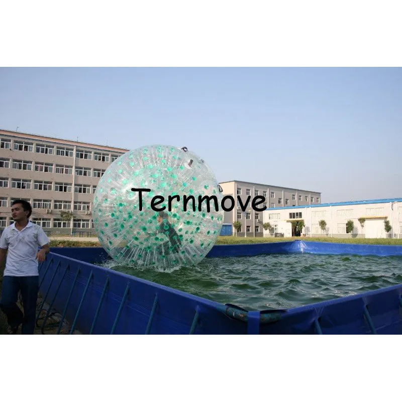 

Land body Zorb Ball Inflatable Human Sized like snow zorbing globe riding human hamster ball 1.0mm PVC water rolling ball