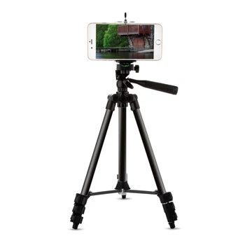 

Palo Professional Foldable Camera Tripod Holder Stand For Nikon Canon Sony Tripod Stabilizer Aluminum with Smart Phone Holder