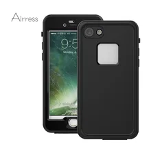 Airress IP68 Waterproof Case For Apple iphone 7 7 Plus With Touch ID And Charging PIN/Audio Access