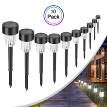 ABS Мини солнечный светильник Открытый IP65 5/10 упаковка уличный светильник дорога, тропа светодиодный Ландшафтный Точечный светильник Вилла балкон садовый светильник ing