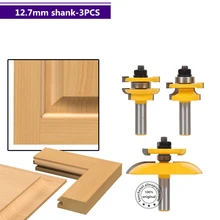 12,7 мм shank-3PCS, ЧПУ твердосплавный фрезерный станок, деревообрабатывающий фрезерный станок, Гравировальный Деревянный инструмент, кухонный дверной нож