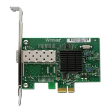 1 Порты и разъёмы fiber Channel платы NIC pci-e x1 адаптер Gigabit Ethernet jl82576eb Чипсет