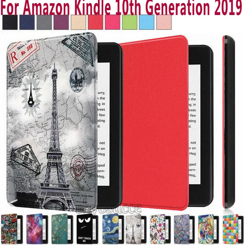 

For Amazon 2019 New Kindle Paperwhite 4 10Th Generation Case Cover Protective Shell Ultra Slim Smart Folio PU Leather Cover