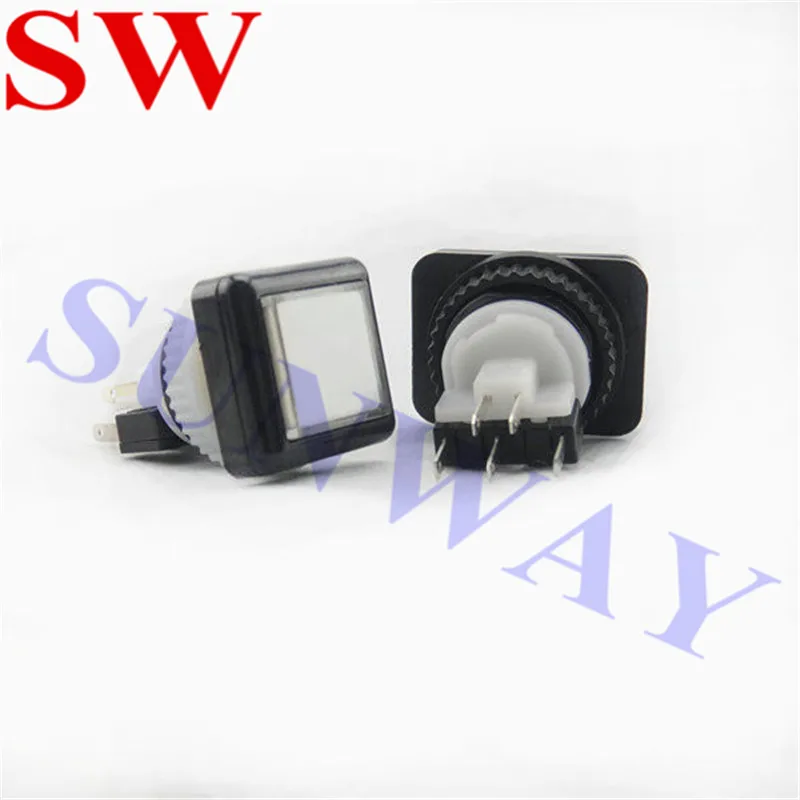 

27*27mm Small square LED Light Illuminated push button switch for casino slot machine gambling game machine micro switches