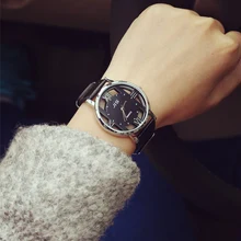 Reloj Mujer 2016 Noir montres femmes Horloge De Mode Casual Creux Quartz Montres Dames En Métal Mesh Bracelets Relogio Feminino