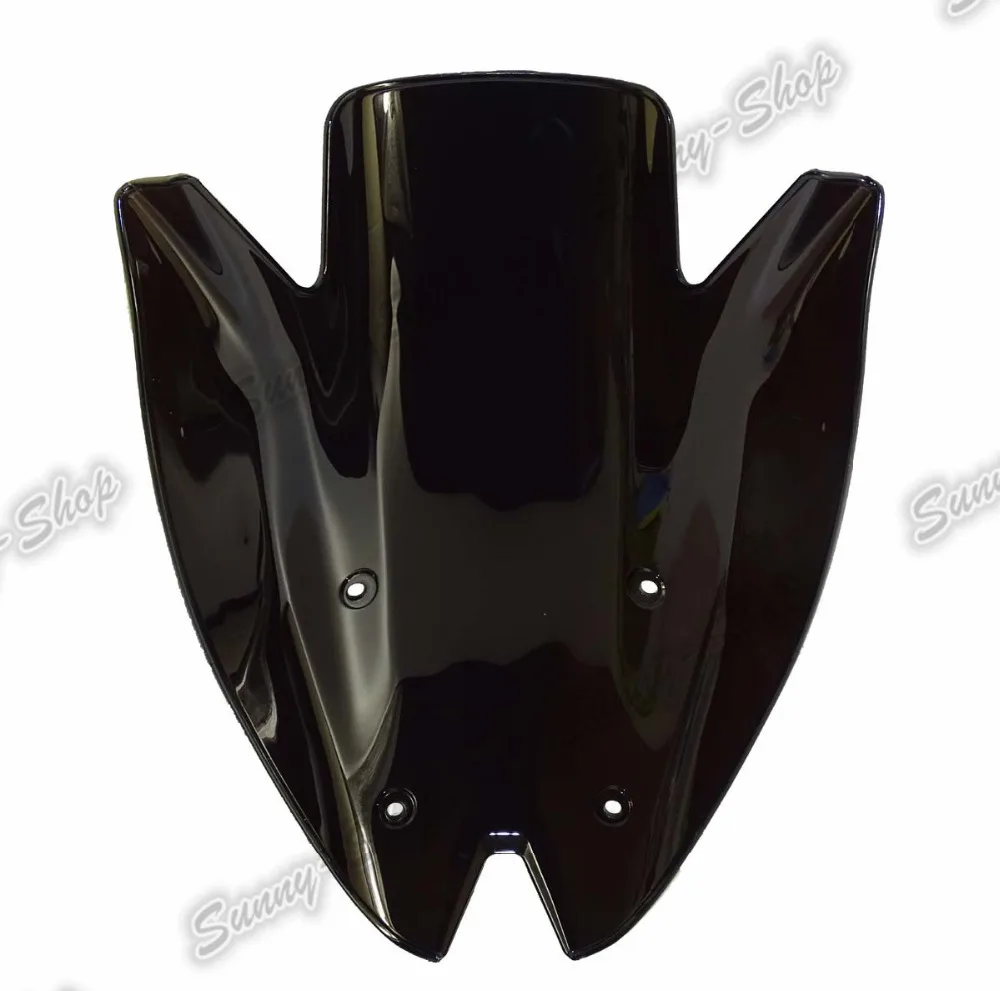 Motorcycle Double Bubble Windscreen Windshield Shield Screen For Kawasaki Z1000 2010 2011 2012 2013