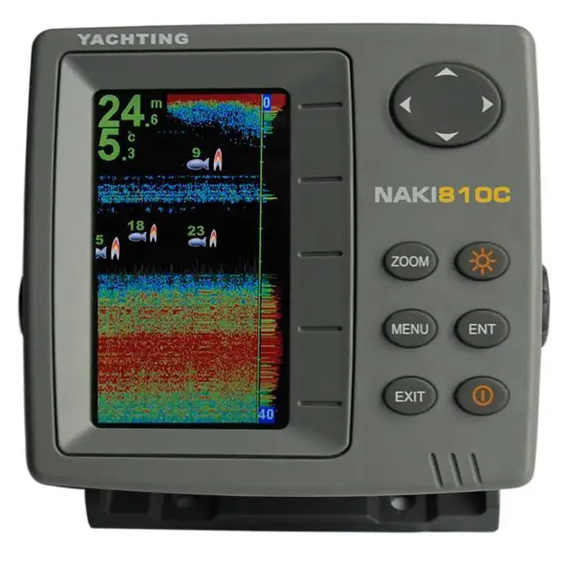 Cheap Color 4.3 Inch TFT LCD Dual Beam  IPX7 Waterproof Max 280ft Sonar Boat Fish finder With 6M Transducer Cable