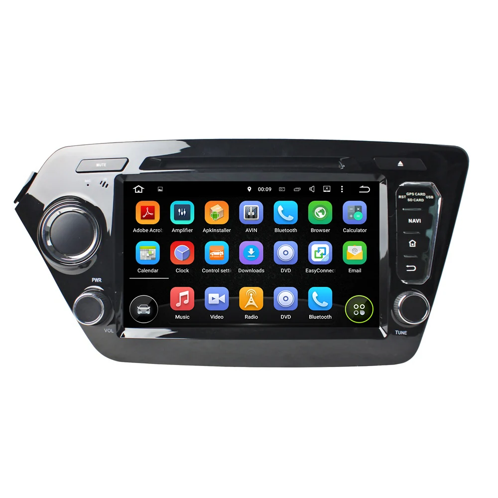 

KLYDE 8" 2 Din Android 8.1 Car Radio For Kia K2 RIO 2011-2012 Car Audio Multimedia Player Car Stereo DVD Player Rockchip PX30