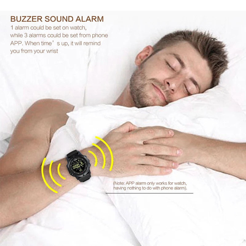 Спортивные часы UHOOFIT DX17s Bluetooth умные для мужчин 50 м водонепроницаемые шагомер