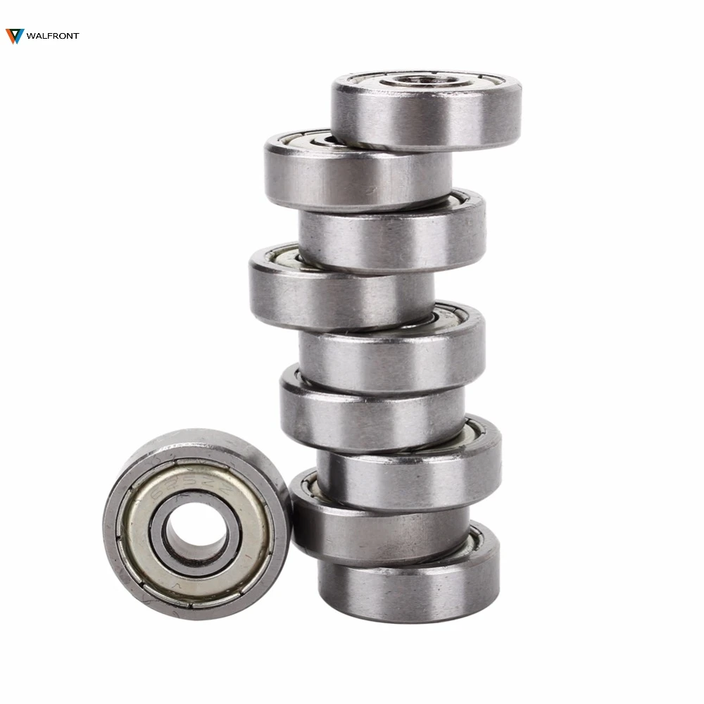 

10Pcs/Lot 625ZZ 624ZZ Deep Groove Ball Bearings Miniature Rubber Sealed Metal Shielded Radial Ball Bearing Model