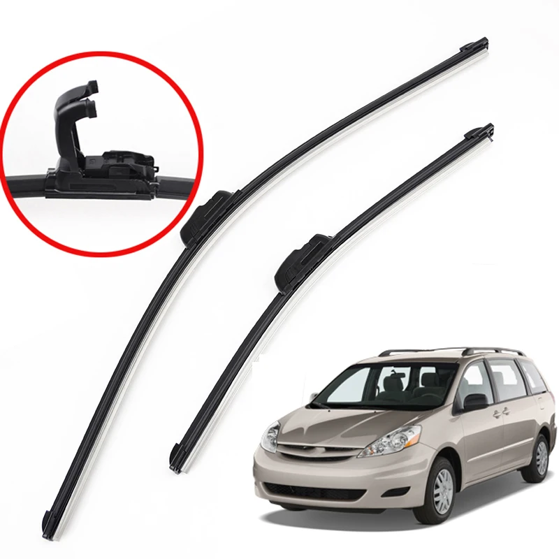 Набор щёток стеклоочистителя Xukey для Toyota Sienna XL20 2010 2009 2008 2007 2006 3