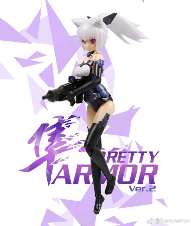 3182 Cmt Jolie Armure Ver 2 Ms Fille Falcon Modèle En Plastique Kit Anime Jouets Figure In Jeux Daction Et Figurines From Jeux Et Loisirs On