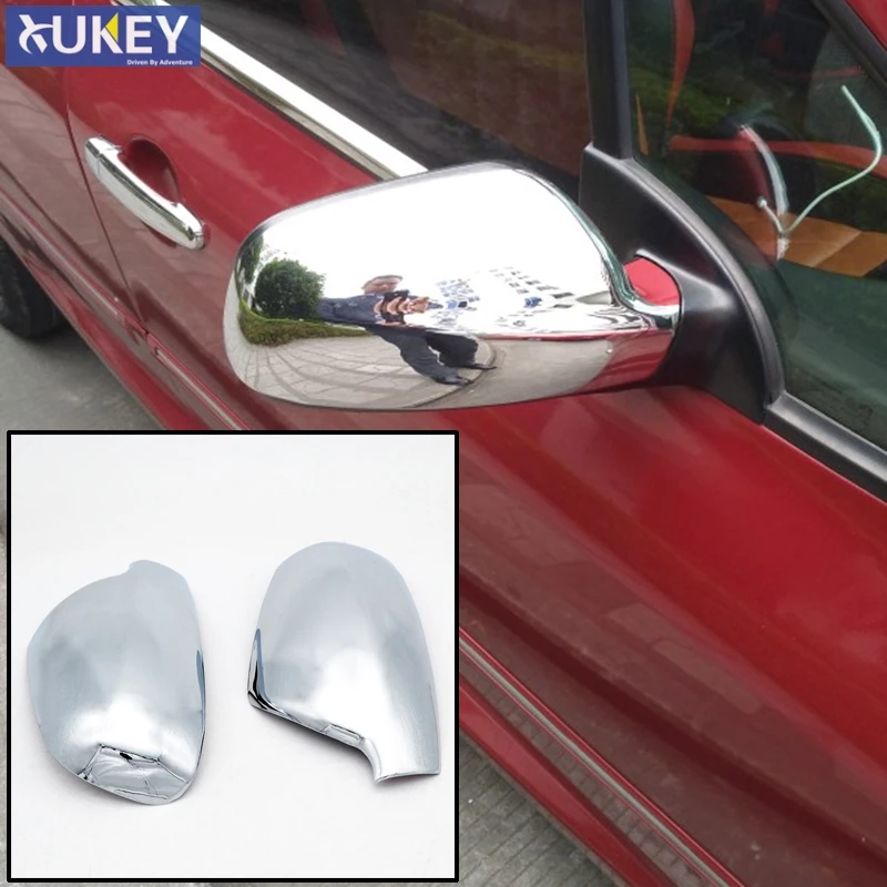 

FIT FOR PEUGEOT 307 SW 407 DOOR SIDE WING MIRROR CHROME COVER REAR VIEW CAP ACCESSORIES