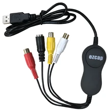 EzCAP159 USB2.0 видео плата для захвата звука, аналоговый преобразователь видео аудио в цифровой для windows и Mac OS 10,14 64 бит или выше