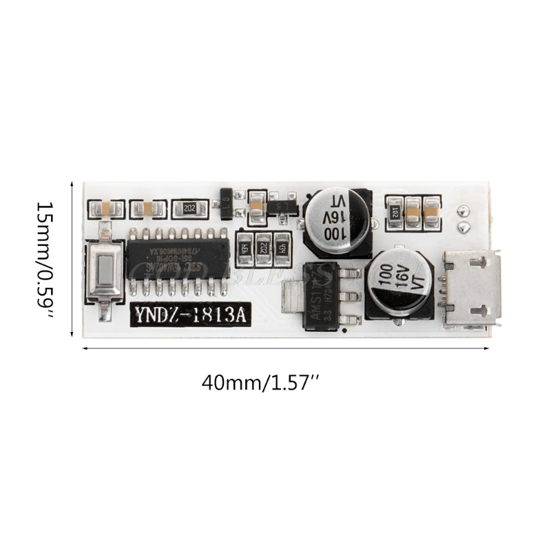 USB мини музыкальный спектр света 2x13 LED доска Голосовое управление чувствительность регулировка