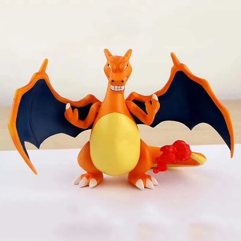 

8cm Cartoon Anime Characters Funny Look Charmander Action Figure Model Toys kawaii pkm Figure Toys Kids Birthday Present