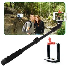 188 ручной автоспуска stick штатив монопод для iPhone 5S 6 андроид мобильный accessorios Para Celular Suporte Go Pro