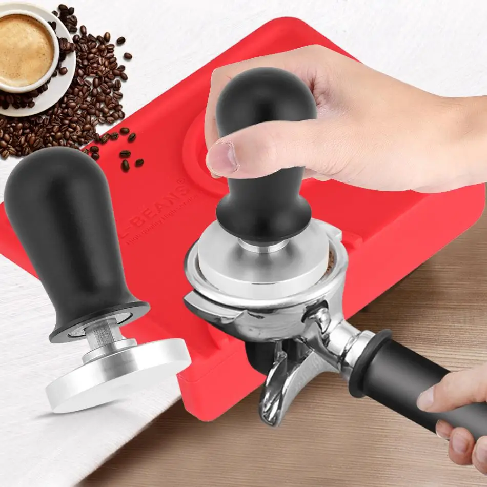58mm/51mm Stainless Steel Coffee Tamper Flat Base Espresso Beans Press
