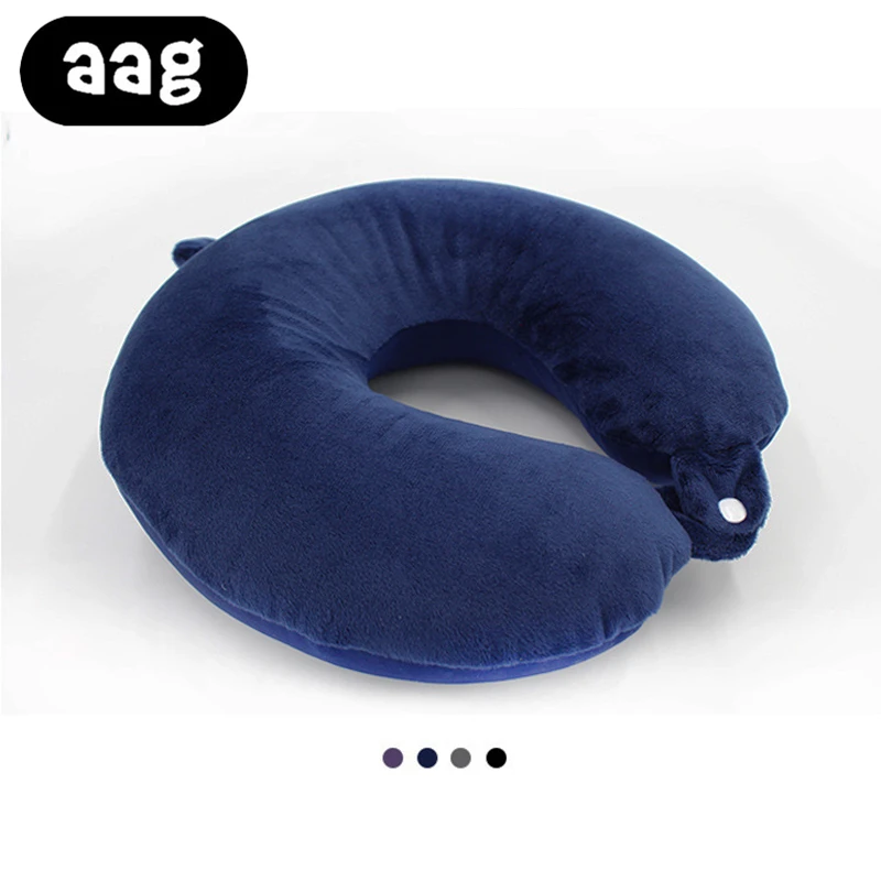 AAG пенопластовая u-образная подушка для путешествий, подушка для шеи, автомобиля, подголовника, самолета, подушка для путешествий, офиса, для сна, подушка для головы, подушка для шеи