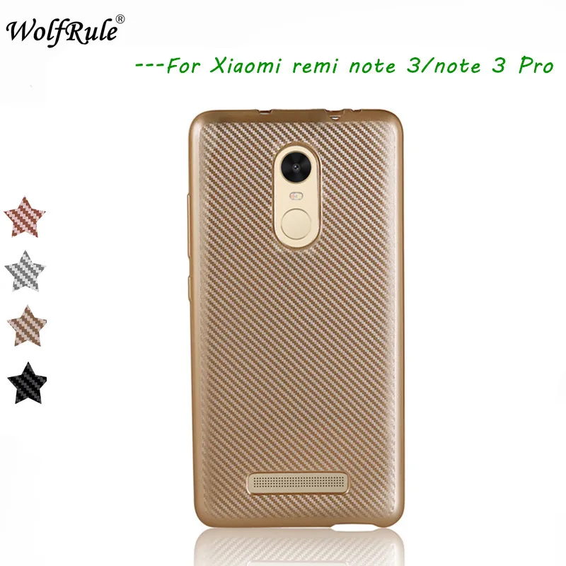 Чехол для Xiaomi Redmi Note 3 Pro Роскошный чехол с полной защитой из углеродного волокна