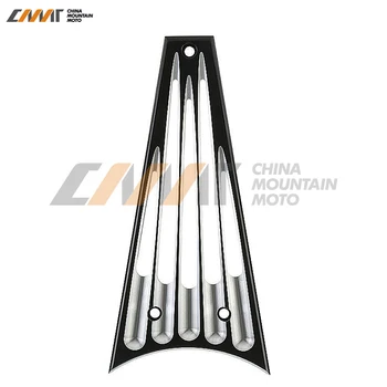 

Black Billet Edge Cut Frame Grill case for Harley Touring Electra Street Glide 09-13
