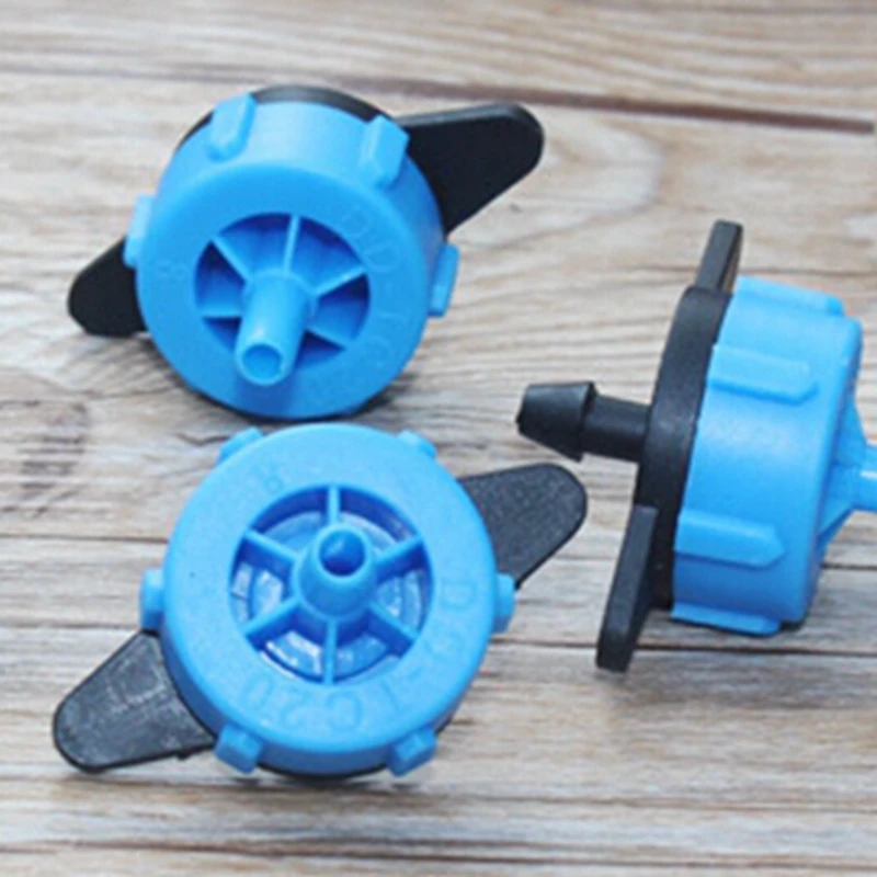 

5 10 20 30 50pcs Blue Color Micro Irrigation Systems Pressure Compensating Emitter Drop Irrigation Garden Sprinklers