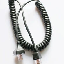 Комплект из 2 предметов новые микрофонный кабель Шнур для Kenwood радио MC-59 KMC-30 KMC-32 KMC-35 KMC-36 KMC-27A KMC-27B KMC-28A DTMF