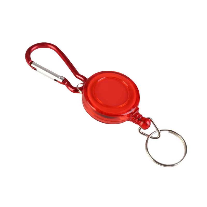 Hot Fishing Zinger Tape Measure Tackle Keychain Prevent Fishing Rope Elastic Retractor Fish Grip Drop Tool Rod Line