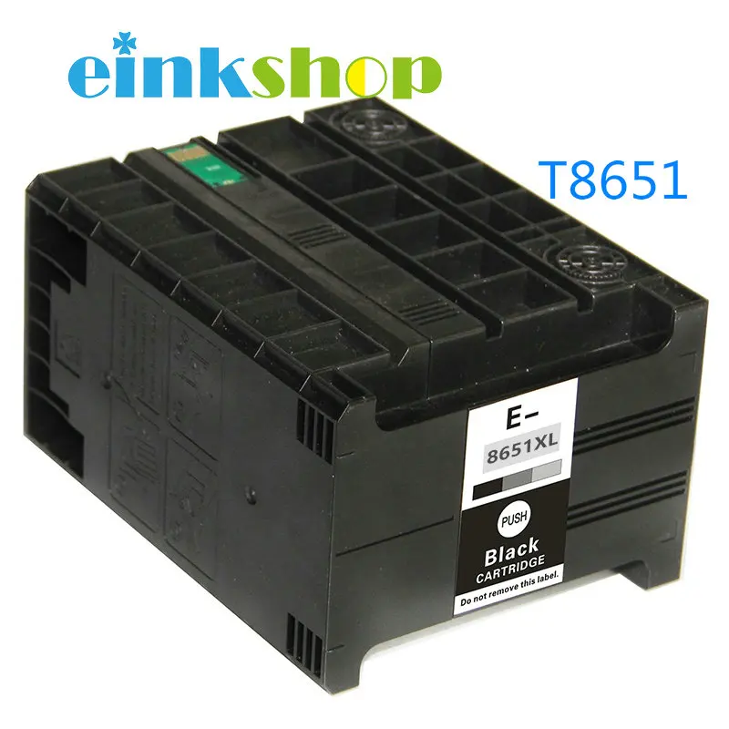 

1pc T8651 T8651XL Pigment Ink Compatible ink cartridge for EPSON WorkForce Pro WF-M5191 WF-M5190 WF-M5690