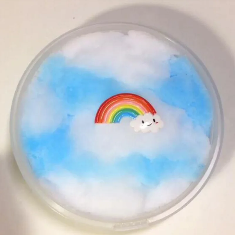 

60ml Flaky Clouds Mud Mixing Cloud Slime Putty Scented Stress Kids Clay Toy Wholesale