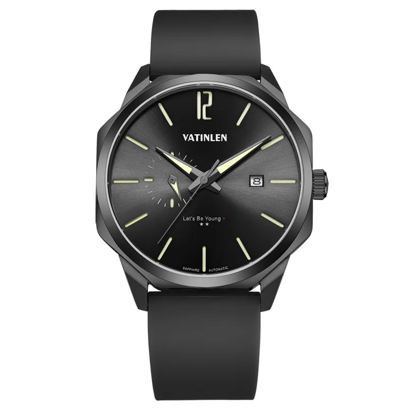 

Watch Man Fully Automatic Mechanics Leisure Time Trend Motion Wind Waterproof Noctilucent Stainless Steel Male Surface Fashion