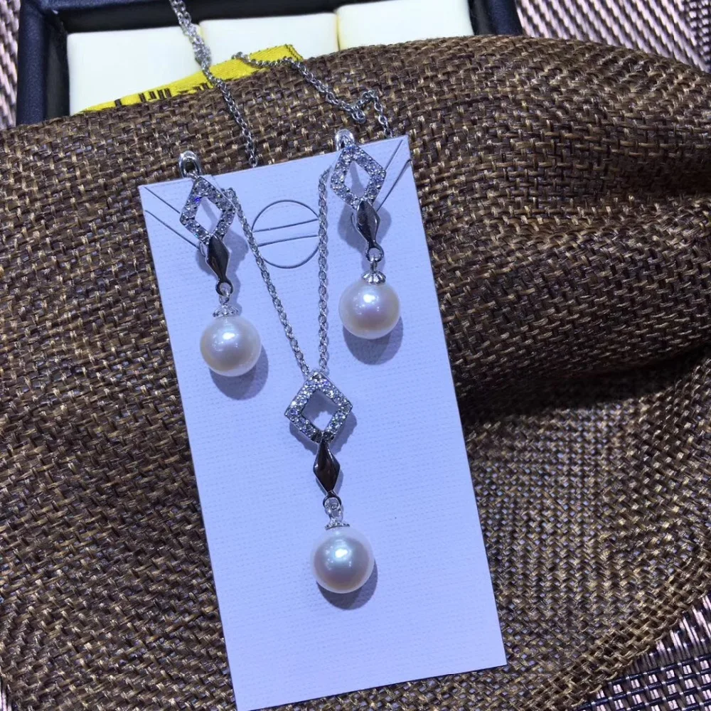 

Valentine's Day Gift Charm Pearl Pendant and Earrings Component and Findings, Jewelry Set Mounts Settings Mountings Parts
