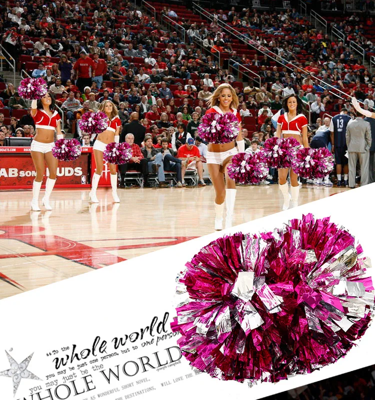 عصري يهتف اللوازم الرياضية المنافسة الرقص التشجيع بوم بومس زهرة الكرة تضيء حزب الهتاف بوم بومس نزوة 1 قطعة