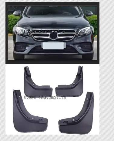 Брызговики передние и задние для Mercedes Benz E Class Sedan W213 E200 E300 2017 18 дюймов|flap|flaps splash guards