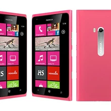 Отремонтированный мобильный телефон NOKIA Lumia 900 разблокирован Nokia 900 Windows Phone 3g Wifi 8MP 16GB Гарантия один год