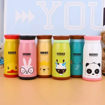 

Children's Kettle 260ml / 350ml Stainless Steel Thermos Animal Cartoon Children's Cup Insulation Water Bottle Steel Cup
