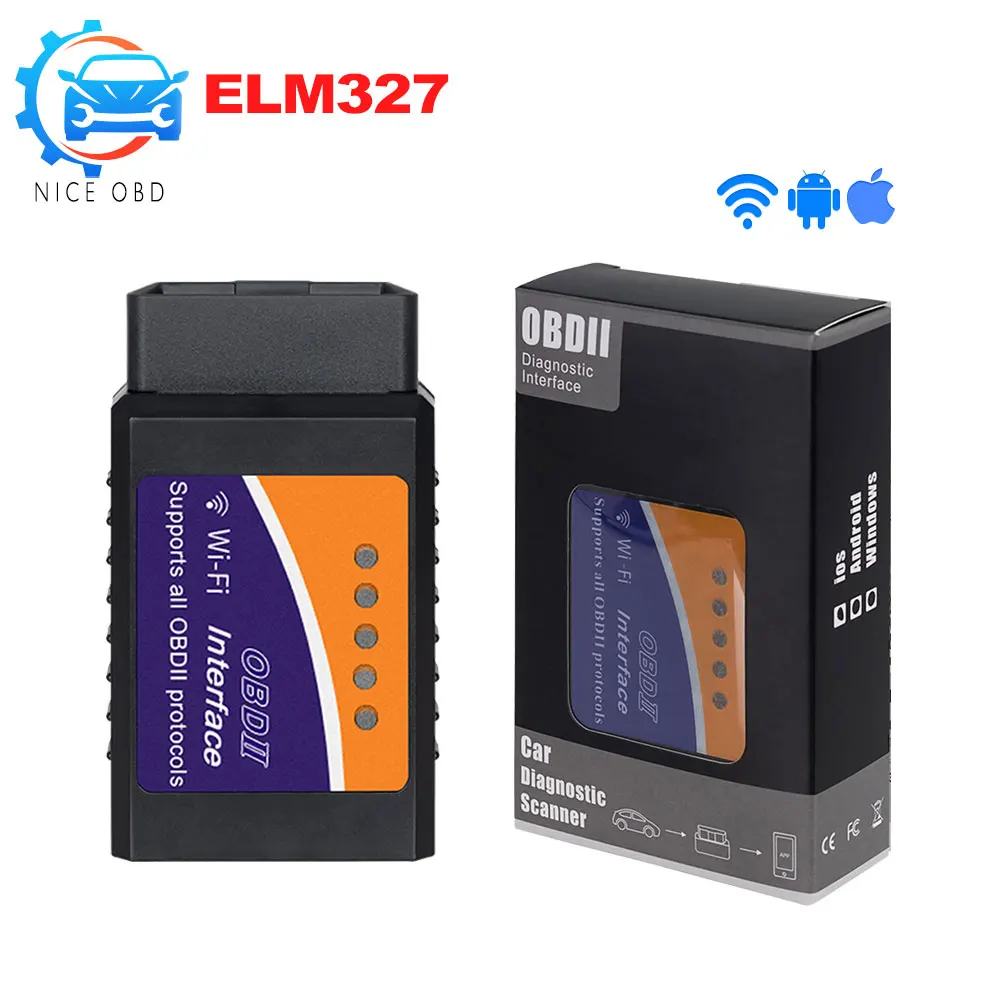 ELM327 OBDII WiFi/Bluetooth/USB с чипом PIC18F25K80 беспроводной диагностический инструмент для