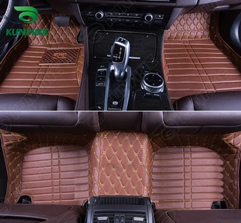 

Top Quality 3D Car Floor Mat for Volvo XC90 Foot Mat Car Foot Pad Black Coffee Beige Brown Left Hand Driver Carpet
