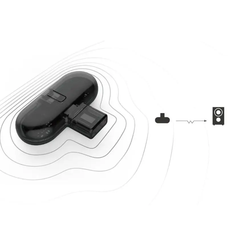 ALLOYSEED беспроводной bluetooth передатчик наушники аудио адаптер для розеток
